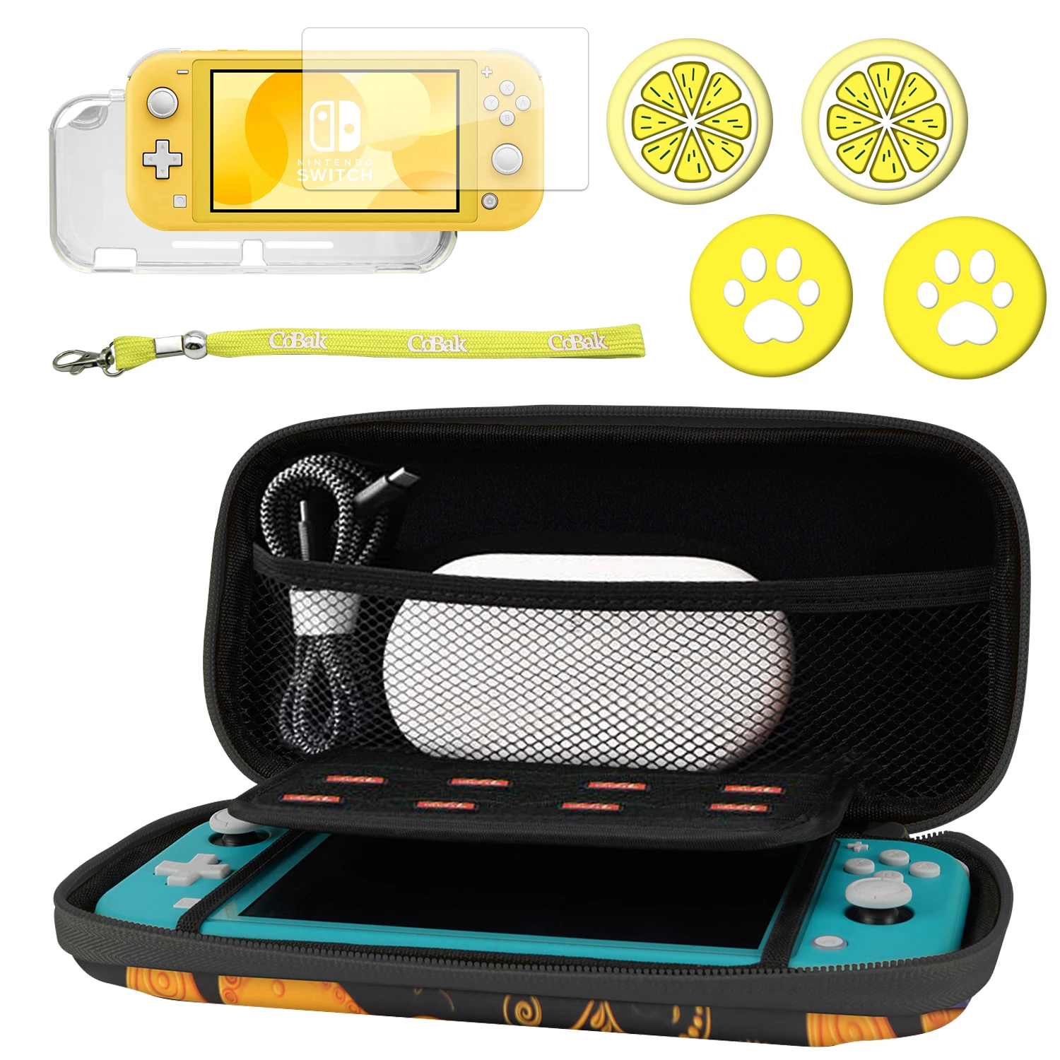 Чехол подходит для Nintendo Switch Lite Premium PU кожаный защитный чехол нового с портативной
