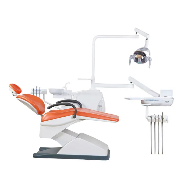 Manufacturer Wholesale New Automatic Sterilizing Medical Dental Chair with Movable Treatment Cart
