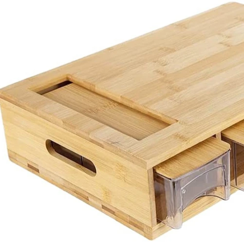 100% natural map cheese wholesale extra large wood bamboo cutting board