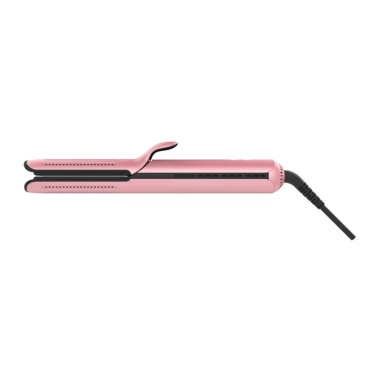 Cooling Air Steam Hair curling Iron  Professional Quick Hair Styling Tools 2 in 1 hair straightener and Curler