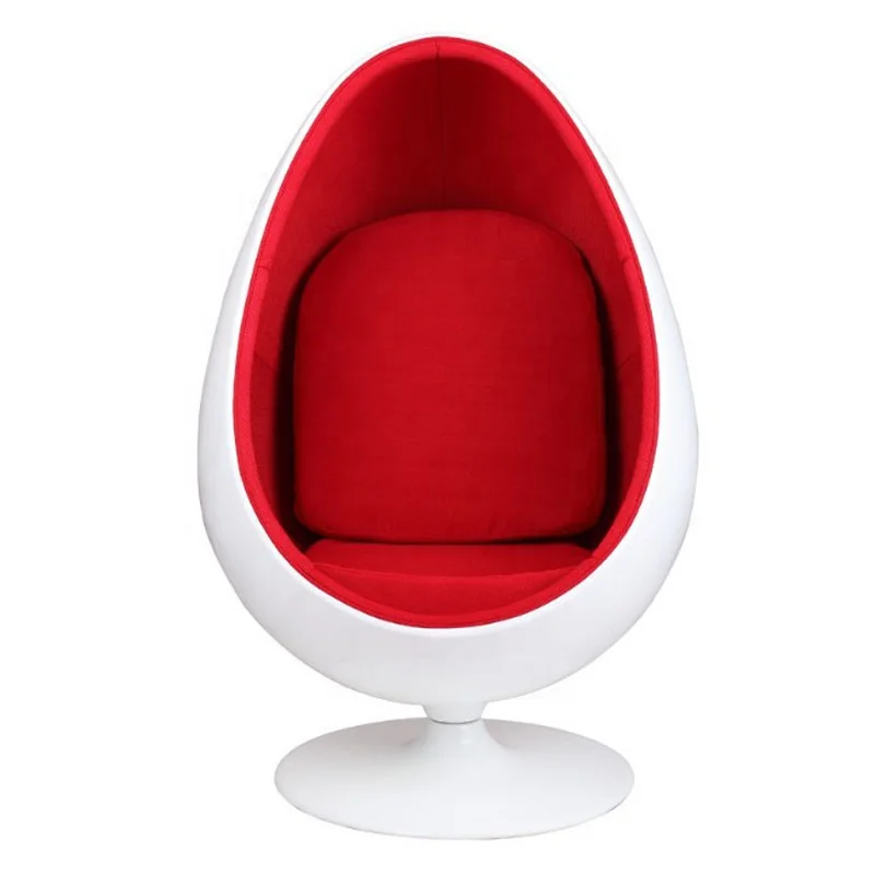 stereo pod Alpha shell modern furniture swivel leisure lounge fiberglass speaker chairs