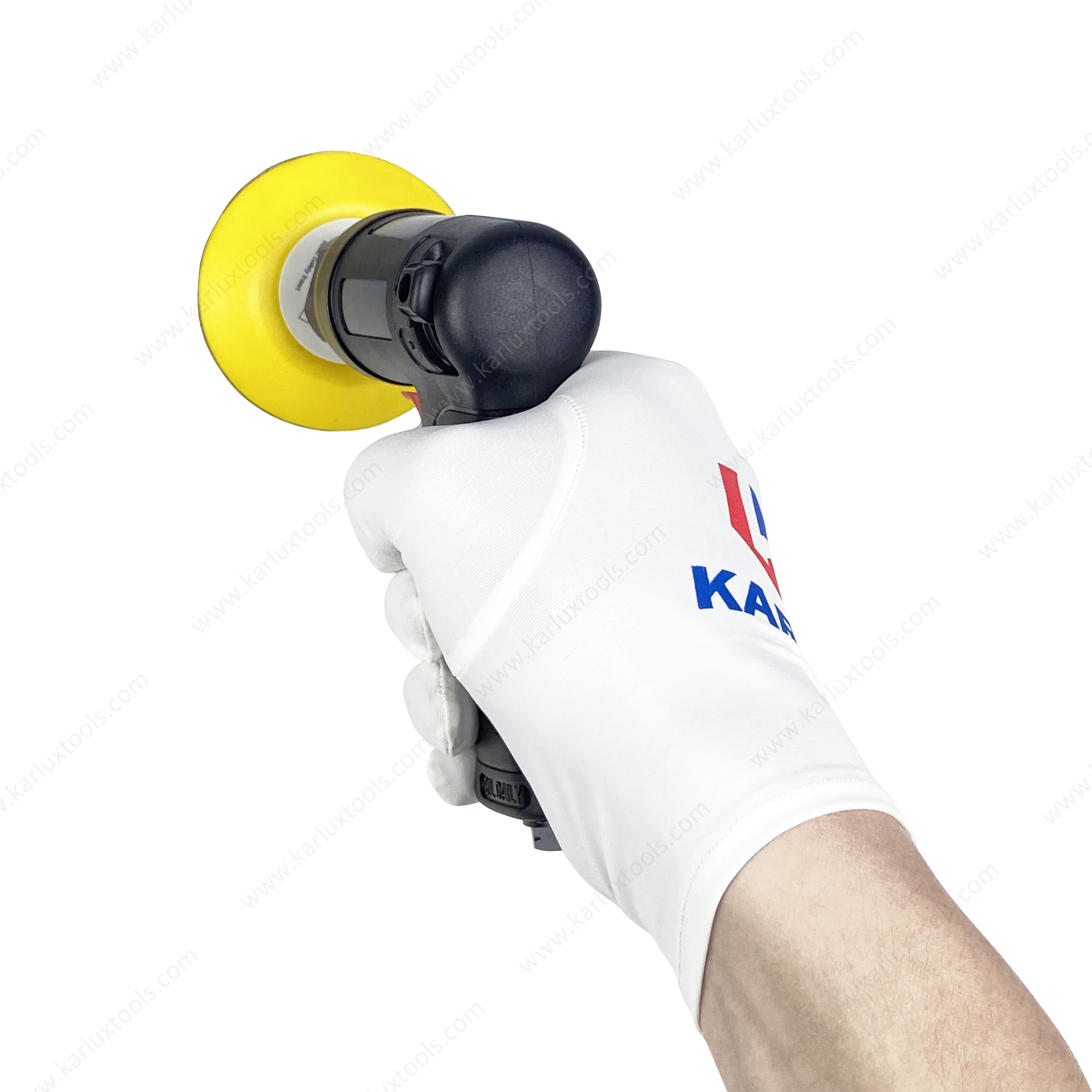 17,000RPM Orbit 3Mm High Speed Compact Auto Body Sander Pneumatic Random Orbital Sander Pistol Grip Air Sander