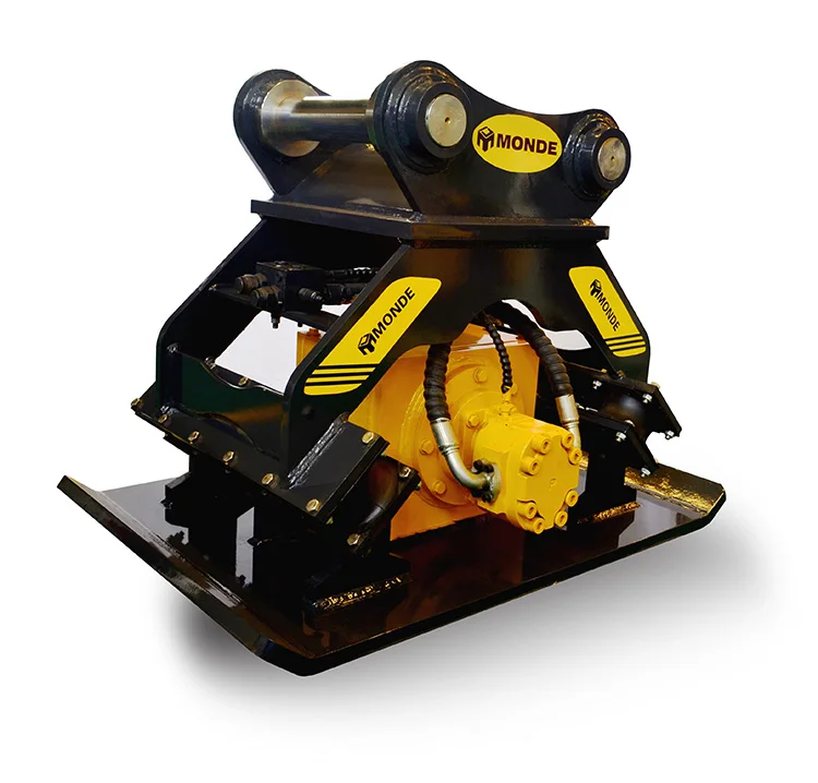 MONDE Compactor Plate 3 - 20 tons Hydraulic Compaction Excavator Attachments Vibration Rammer For Sale