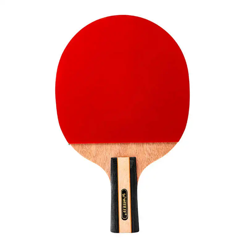 
Sports table tennis racket solid wood material professional single shot horizontal shot pen-hold shot training game dedicated 