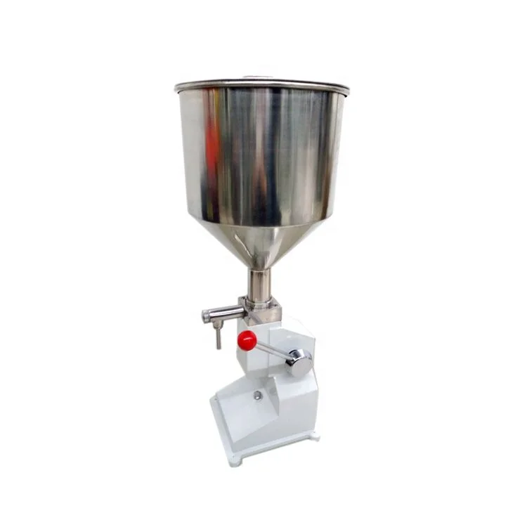 
A02 Pneumatic Liquid Water Milk Oil Paste Plastic Metal Bottles jar Cans Barrels without particles Filling Machine cheap price 