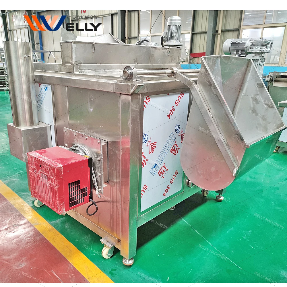 Vegetable Chips Banana Broad Bean Frying Machine French Fries Price Finger Fried Potato Full Automatically