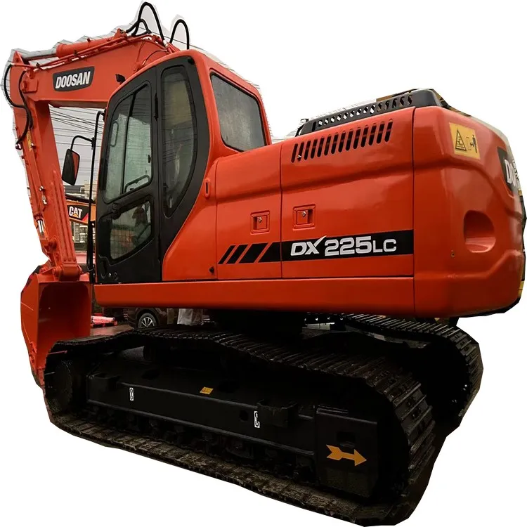 2018 Model Used Doosan DX225 DX225LC 22 ton Hydraulic Excavator, Made in Korea Doosan DX225LC Crawler Digger
