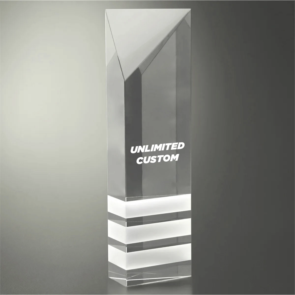 New Design Acrylic Trophy Medal Professional Customized Crystal Trophy And Awards