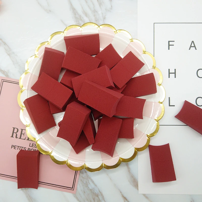 
Latex Free Foam Wedges Cheapest Price Hydrophilic Make Up Sponge Non-latex Cosmetics Disposable Wedge Makeup Sponge 