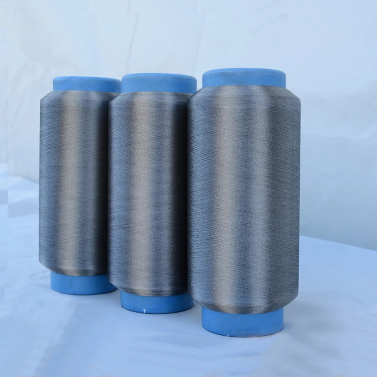 Silver Fiber For Smart Textile Embroidery Thread