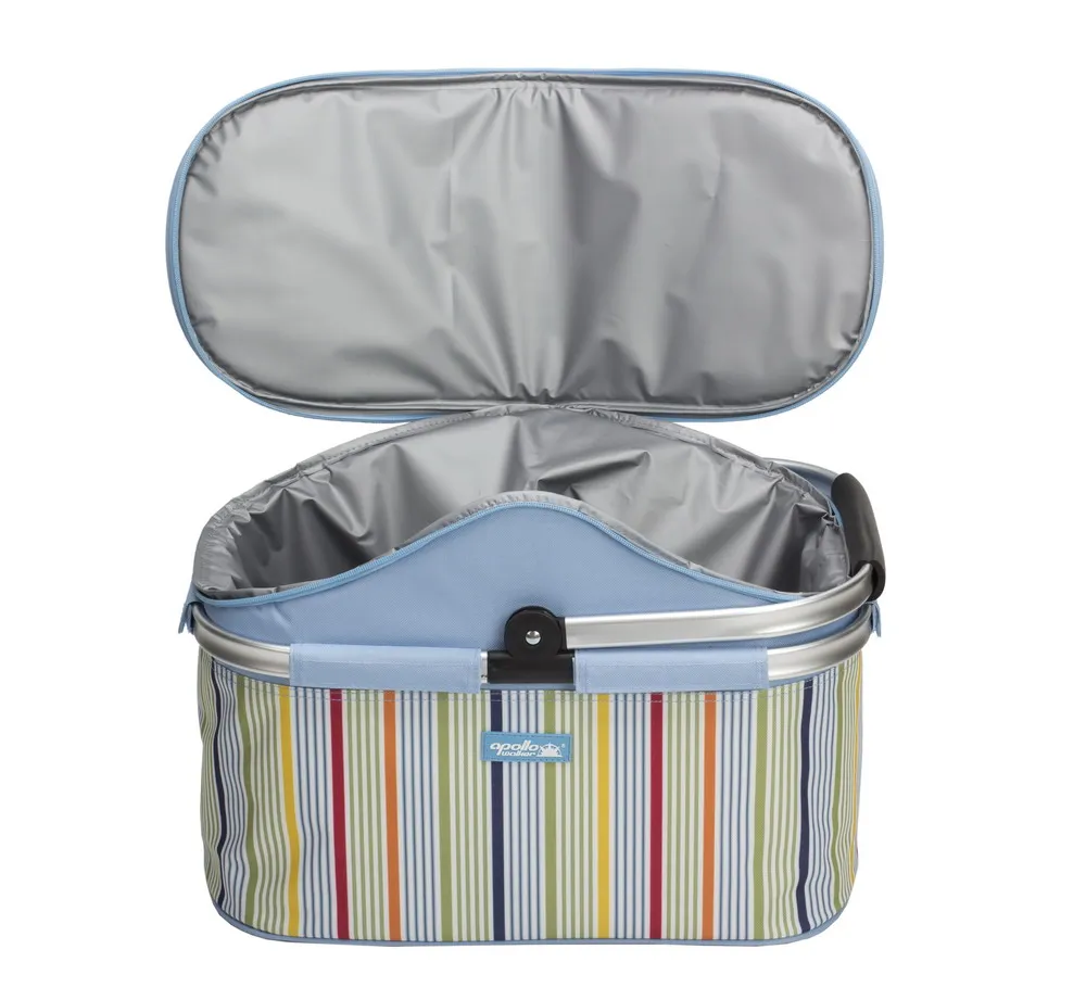 Foldable Portable Portable oxford cooler bag Storage Basket