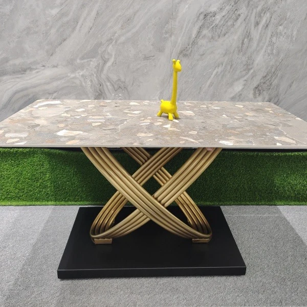 Modern marble dining room furniture table sets