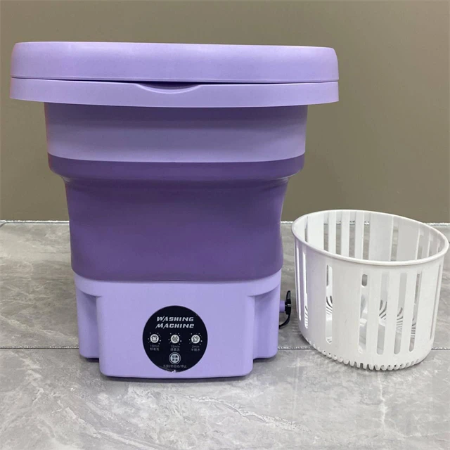 Electric Portable Mini Folding Washing Machine Baby Clothes Underwear top-load Washing Machine