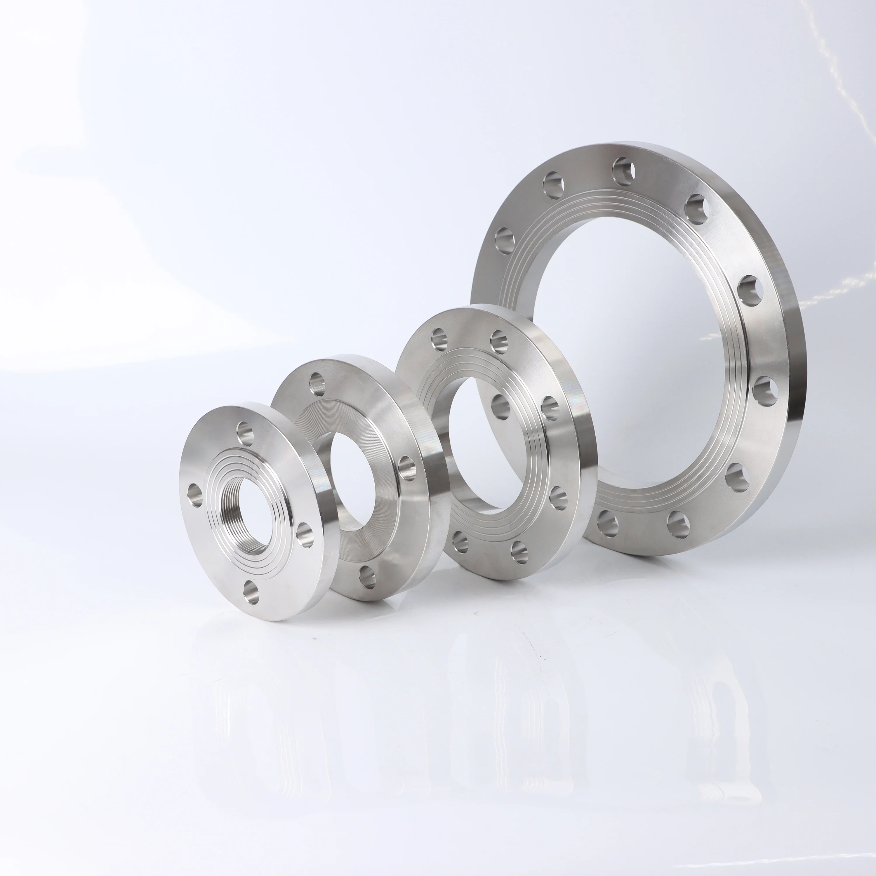 EN1092-1 PN10 304 316 316l Нержавеющая сталь пластинчатый фланец прошедший сертификацию по стандартам