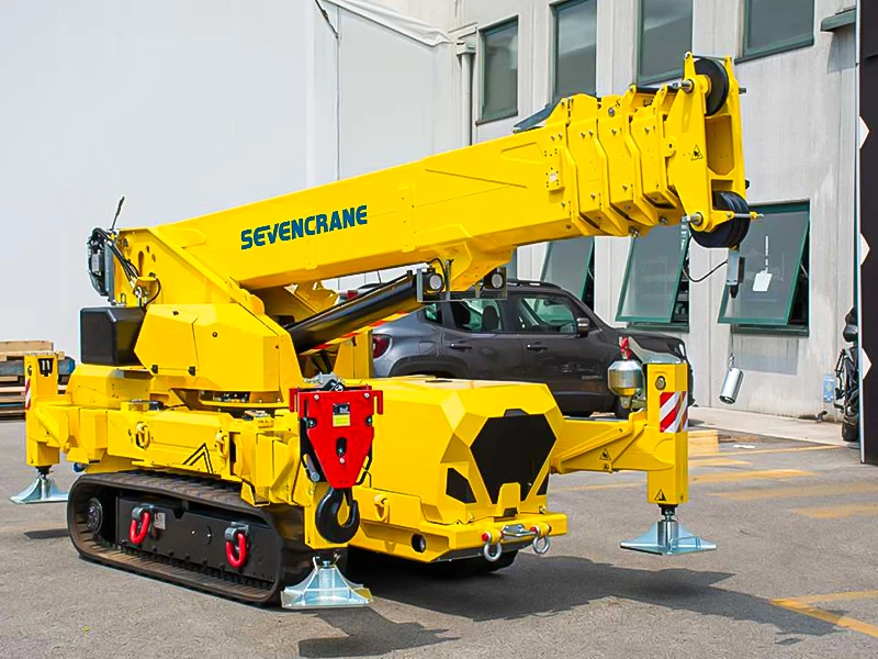 1 Ton 5 Ton 8 Ton crane ton spider 3 ton Telescopic Boom Mini Crawler Mobile Crane mini crawler crane