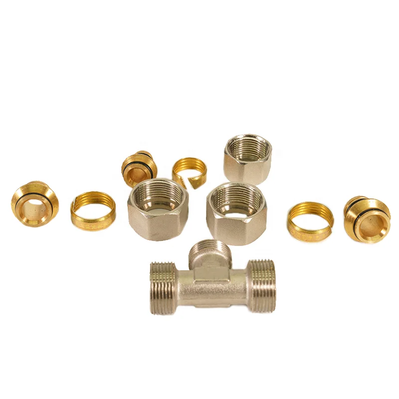 Bornic Advanced German Technology High Pressure Plumbing Pipe Fitting 16mm 32mm Brass Pex Fitting