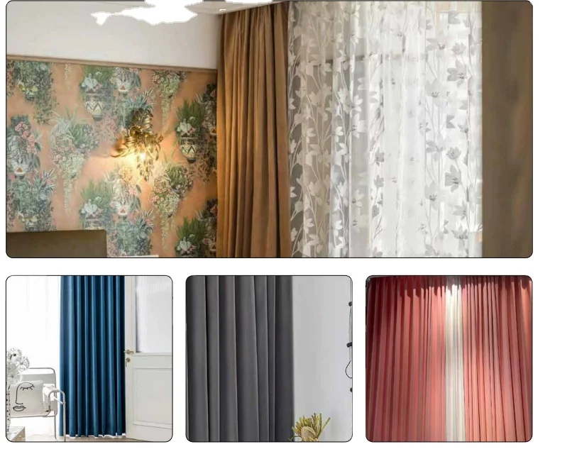 100 % blackout  Sofa Polyester Shading Fabric for Curtains factory