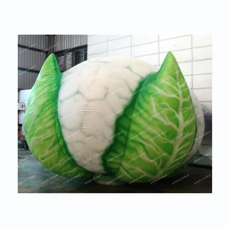 Outdoor advertising giant inflatable cauliflower balloon for sale