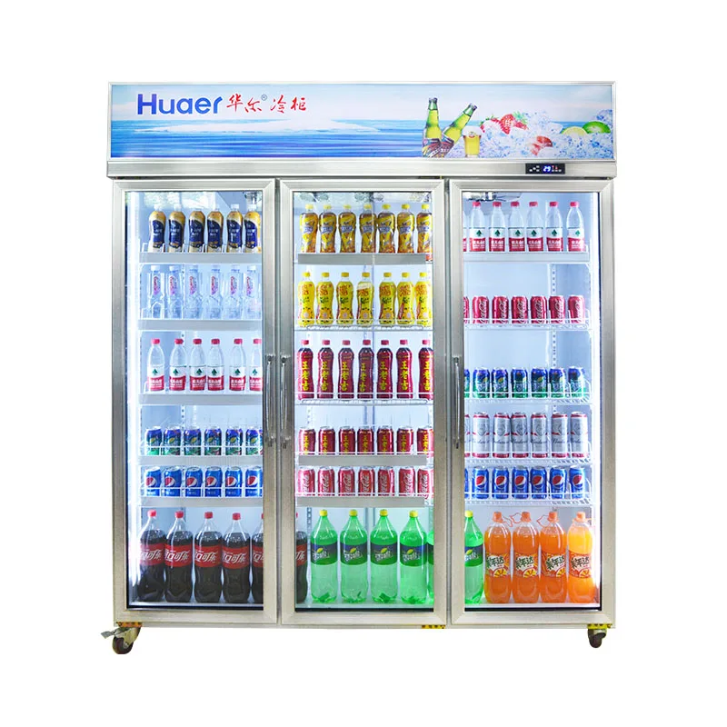 beverage soft drink display fridge coke commercial refrigerator