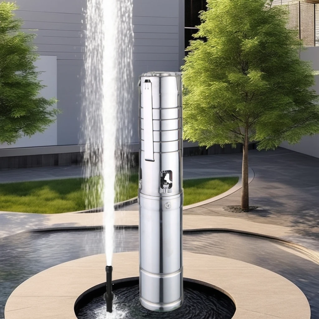 High Quality 24V DC Submersible Water Pump Hybrid Solar Fountain Irrigation with High Efficiency Fountain Pump