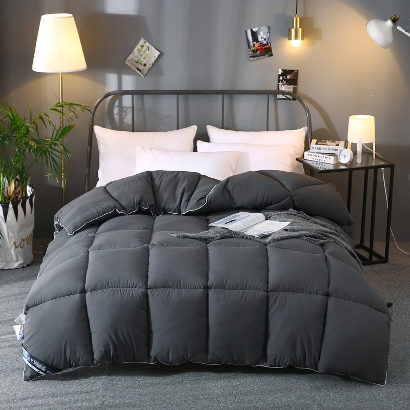 MOONZ New Arrival Graphene Warm Winter Comforter, Colorful Fashion Fluffy Luxurious Quilted Comforter