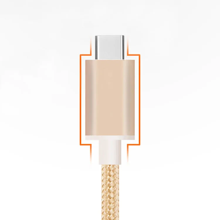  5V 2.1A нейлоновый Плетеный usb-кабель для передачи данных кабель зарядки быстрая зарядка 1 м iPhone USB Type