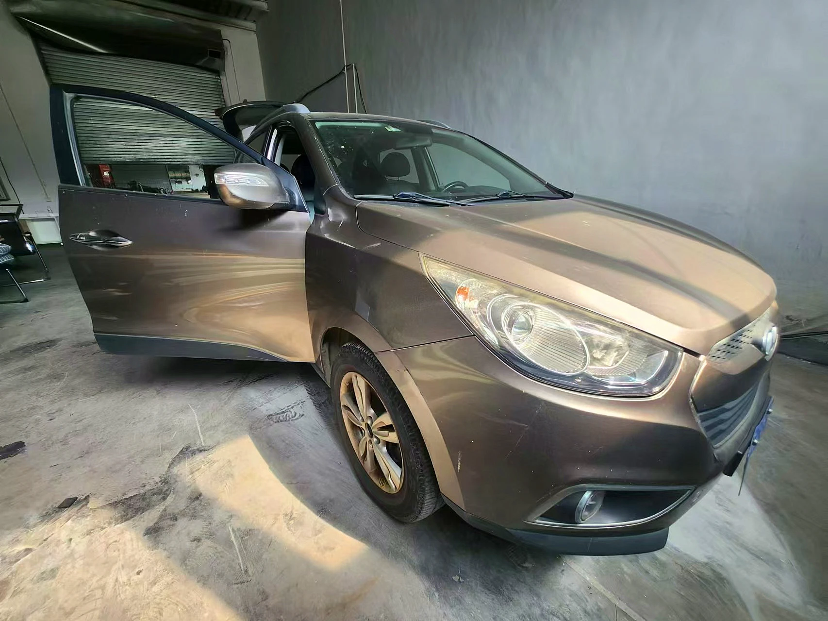 Hyunda IX35 SUV fuel vehicle Used Car ix35 suv Rear Camera Left Steering  Wholesale Hyunda Big SUV China IX35