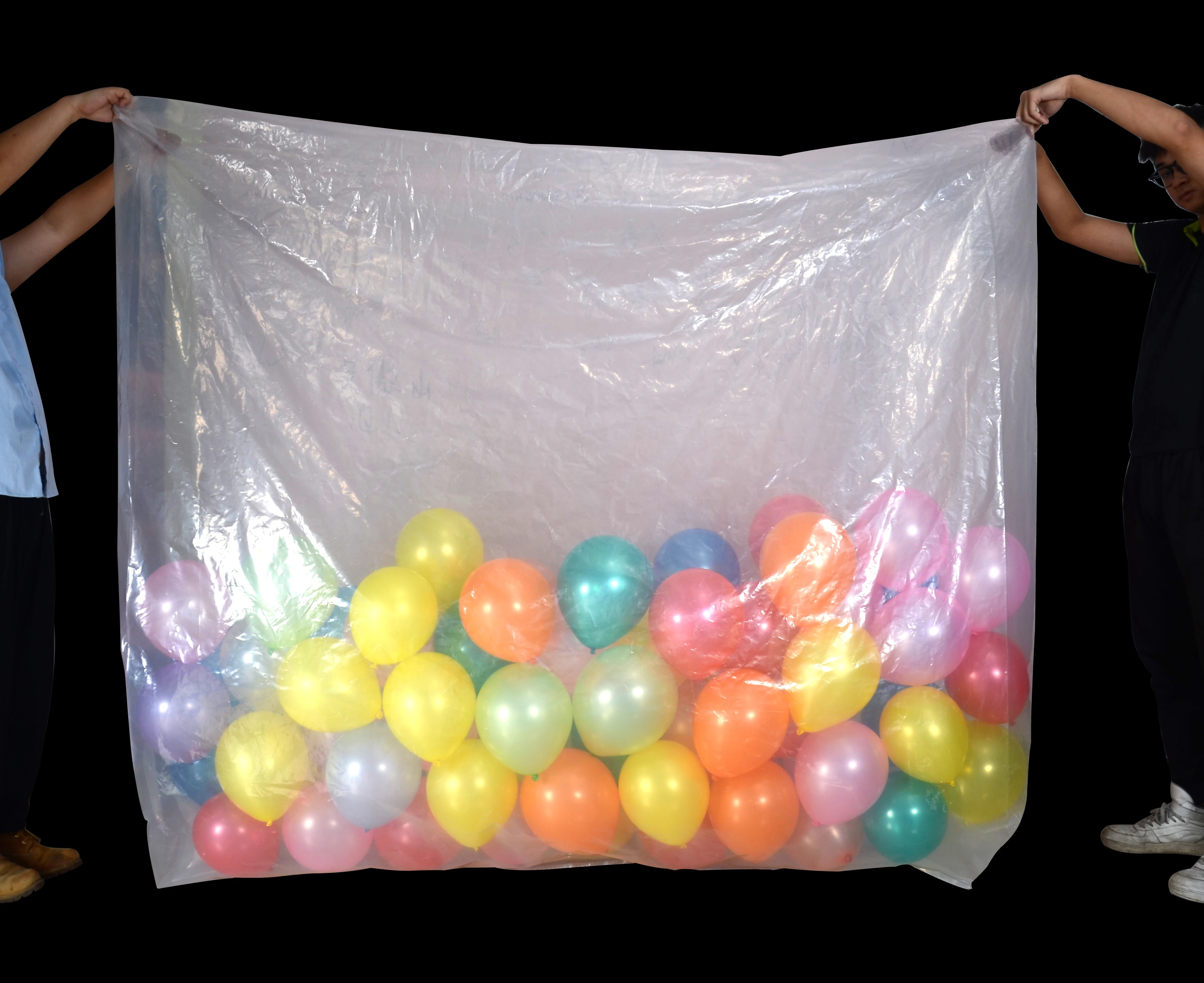 PE clear plastic Industrial jumbo huge bag custom packing bulk jambo bag