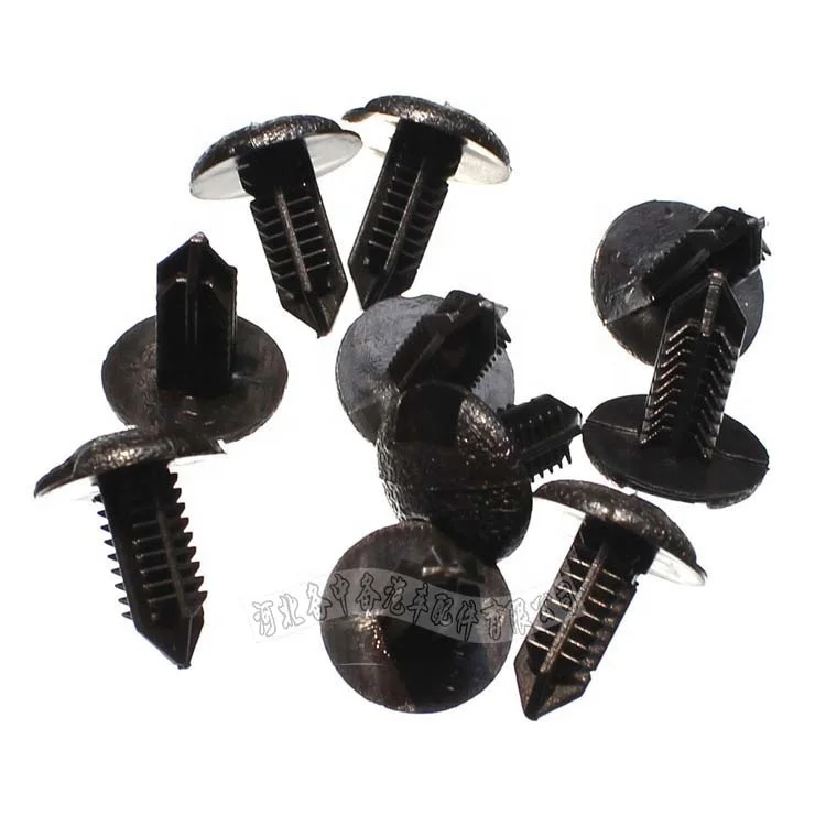 100pcs/bag  Auto Fastener Car Trunk Lining Shield Retainers Rivet Nylon Clips for Toyota Corolla for Camry 03-101