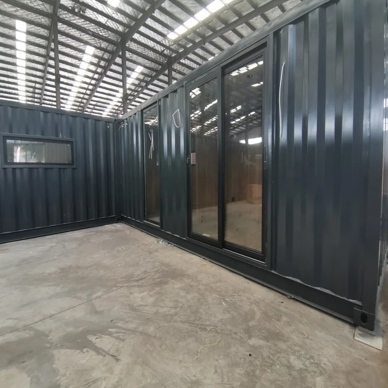 European standard T shape mobile offices tiny luxury shipping container house hotel model villa with bathroom an kitchen