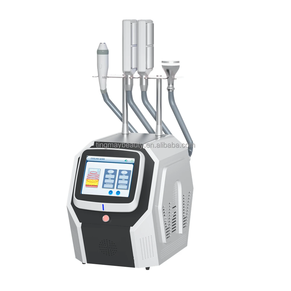 Professional Fat Reduction Machine  4 handles Cryo T Shock Cryoskin Facial RF Crioterapia Maquina De Criolipolysis