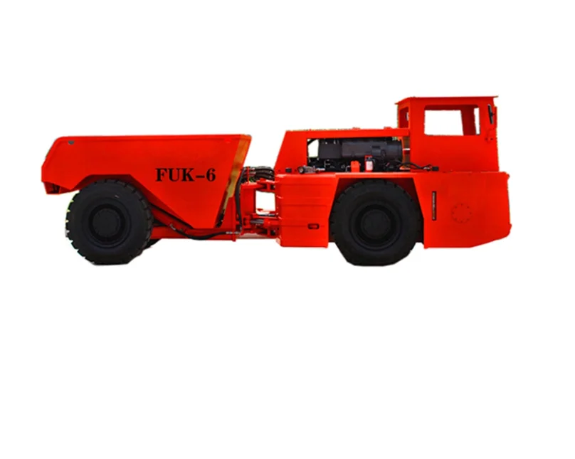 Reliable fuel-6 underground dump truck for underground tunnels made in China