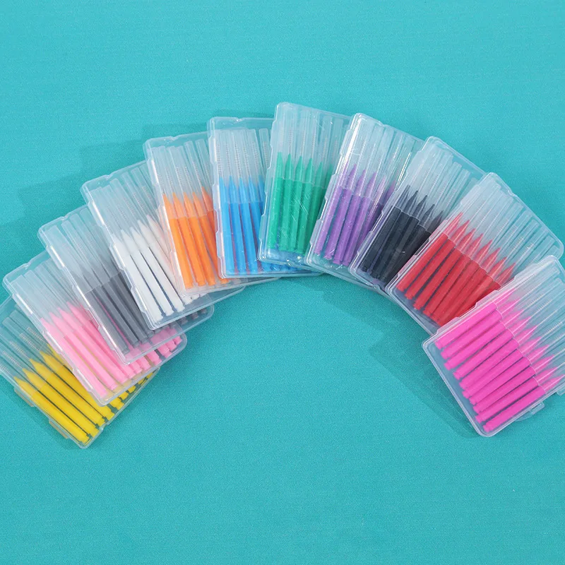 Прямая Продажа с фабрики оптовая продажа межзубная щетка для брекетов зубочистка эффективной чистки зубов