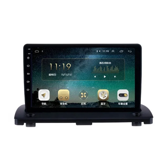 Android 9.0 BT Radio Mirror Link Flip 2.5D Screen Player HD Stereo Camera Gps Navigation for Volvo XC90 2004-2014 GPS Navigator