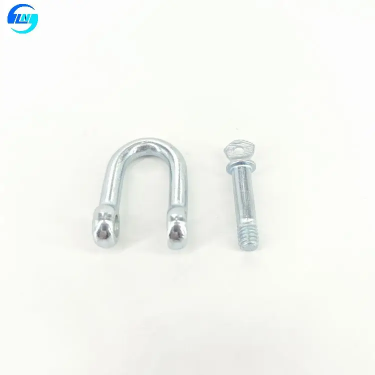 Wholesale Heavy Duty Commercial Stainless Steel D Ring Shackle Carbon Steel Bow Shackles for Industrial Hardware Applications