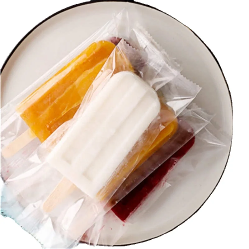 Heat Seal Plastic Ice Cream Pop Popsicle Bag Popsicle Packaging Bag
