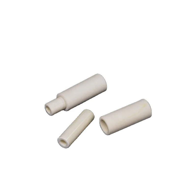 Factory Direct Selling Longlife service Al2O3 custom ceramic tube high purity 99% porous Alumina ceramic components tube