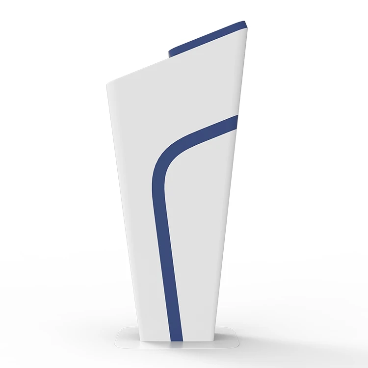 Multi Capacitive Touch Screen Print Queue Management System Kiosk With Printer