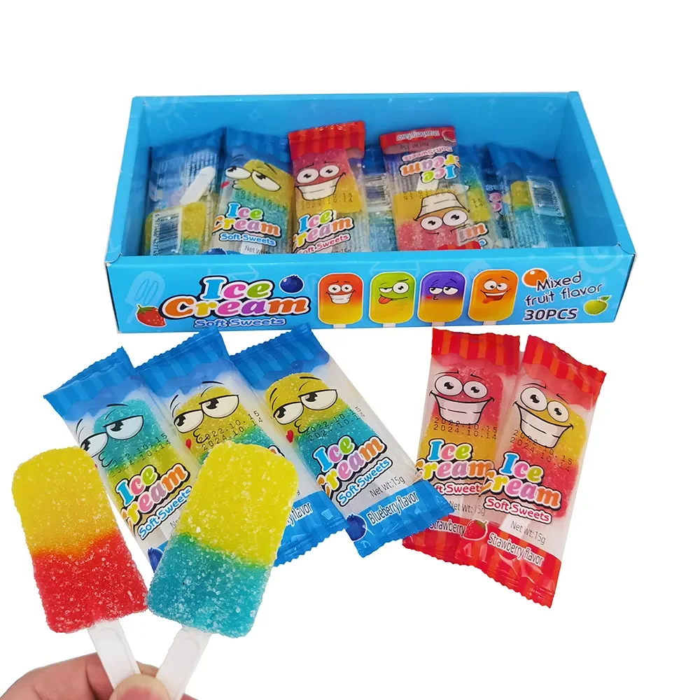 Gummies,Colorful popsicle shape,Toy gummies,Children love candy