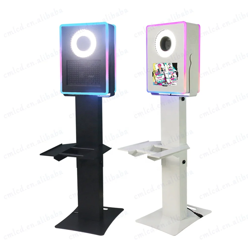 Birthday Party Photo Booth with Printer DSLR Camera Photobooth Kiosk Microsoft Surface iPad Wedding DSLR Photo Booth Shell