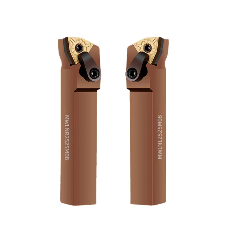CNC External Turning Tools MWLNR2525M08/MWLNL2020K06 Peach Type lathe tools  Spring Steel Cutting Tools