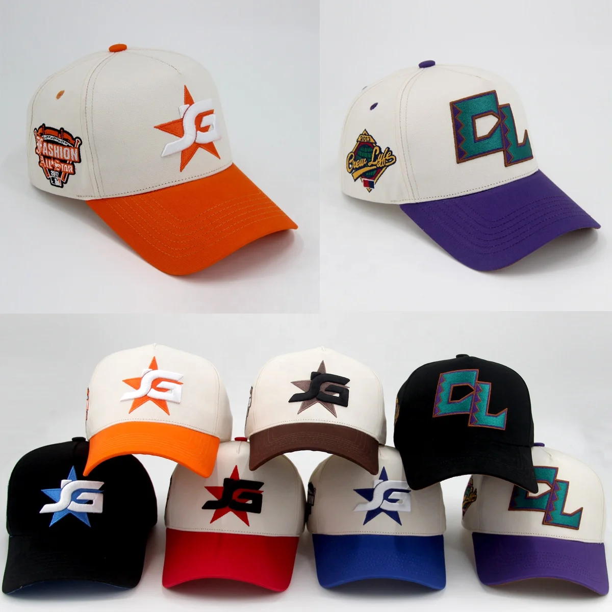 Wholesale customized embroidery logo unisex women man plain dad custom baseball cap
