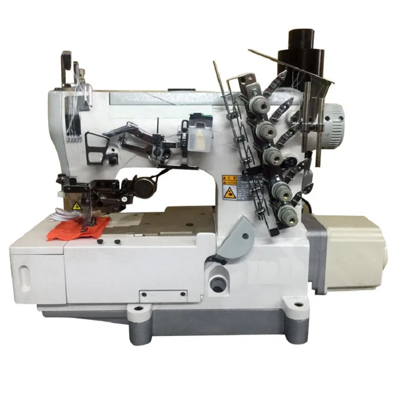 QY-500-2D four needle six thread high speed stretch sewing machine T-shirt underwear Sweatshirt hem sewing machine