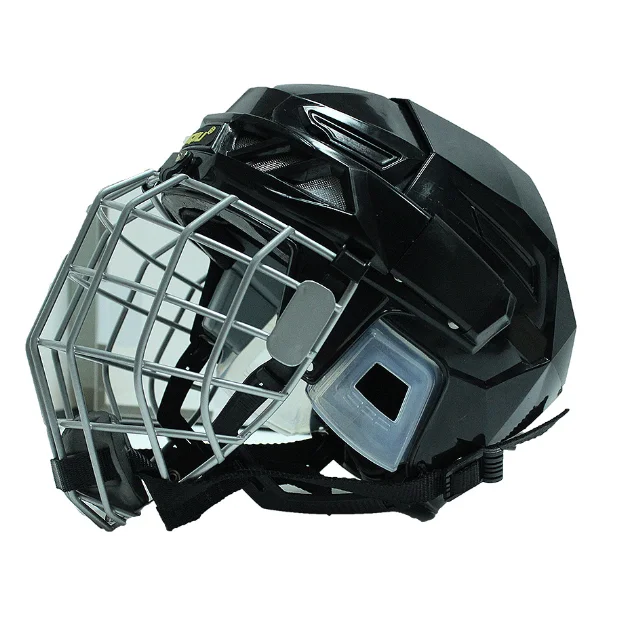 Wholesale Custom Ice Hockey Helmet for Adult Children OEM ODM Protection Includes Cover Ice Hockey Sport Helmet