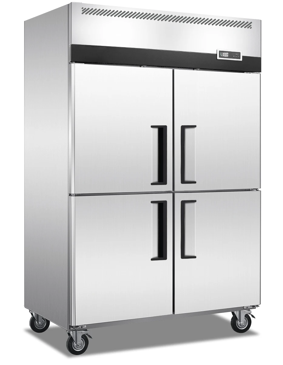 982L  Industrial Refrigerator Equipment 4 door Upright Commercial Refrigerator