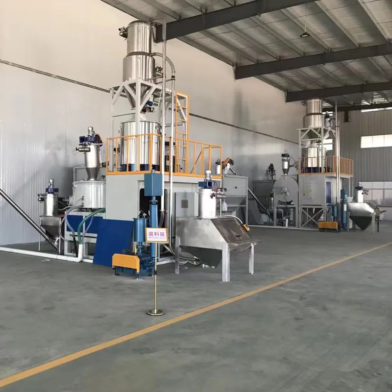 High Speed Turbo Mixer for Plastic Pelletizing Granulation Extruder Polymer Compounding