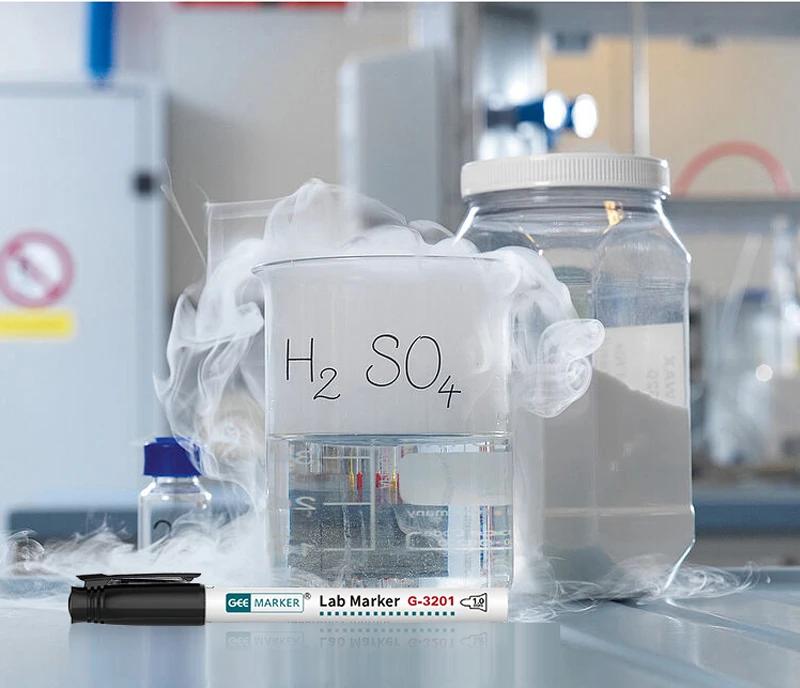 geemarker lab marker G-3201 Oil resistant and waterproof Alcohol resistance