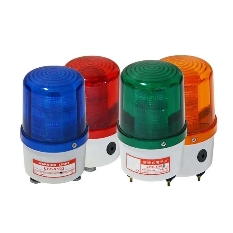 LTE-5102J Buzzer Blue LED Siren Electronic Warning Light