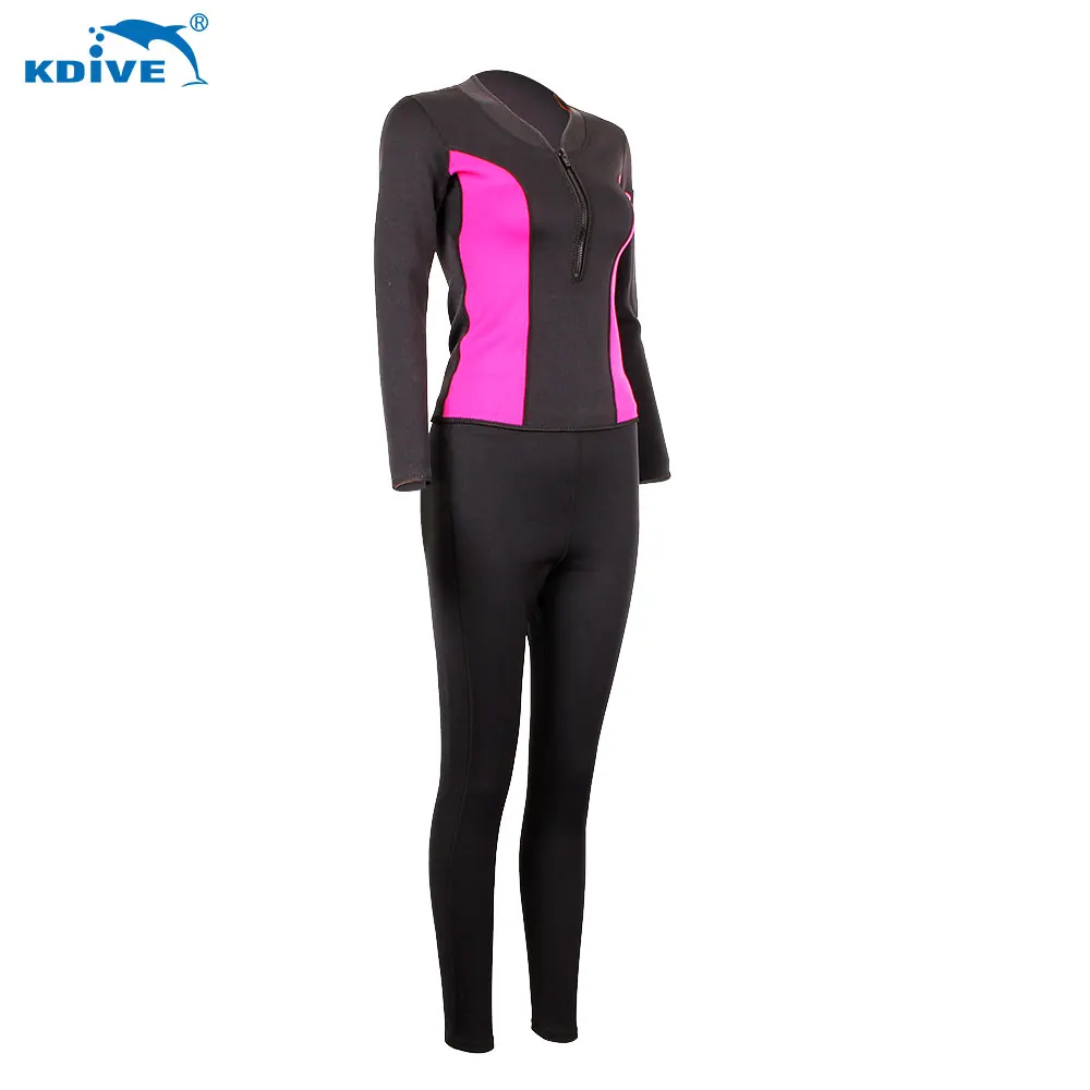  KDIVE Wholesale Hot Sale Breathable Fitness 3/2mm 4/3mm 5/4mm Neoprene Body Shaping Suit Sauna