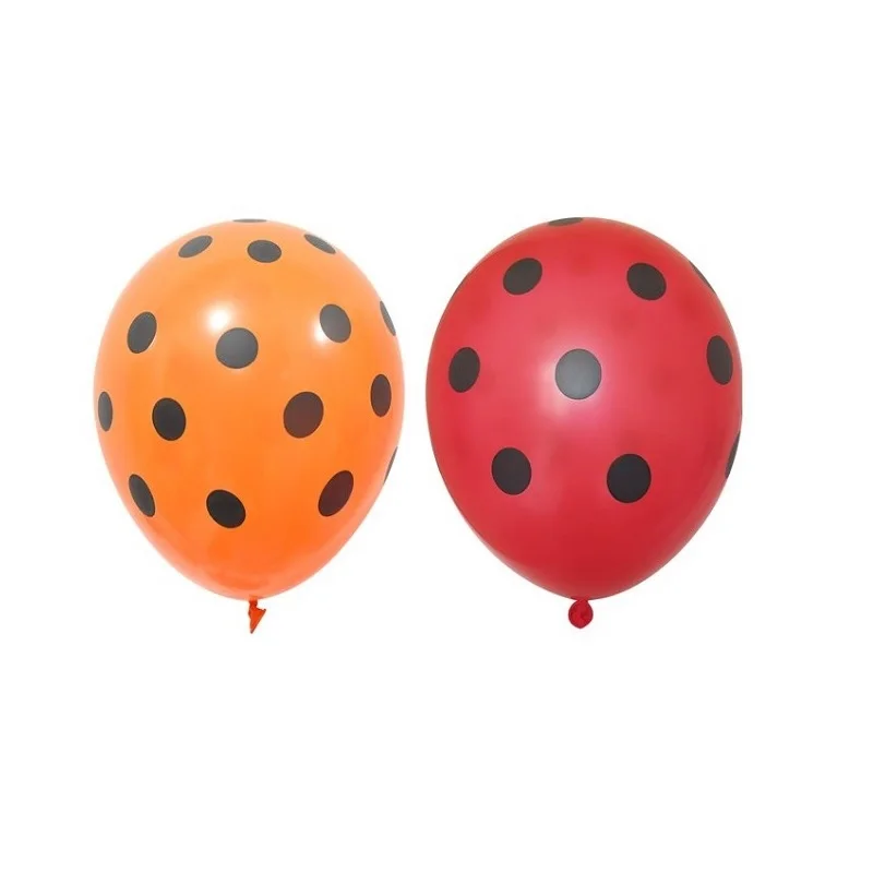 
12inches 10pcs per Bag Polka Dot Pattern Baby Shower Gender Reveal Wedding Anniversary Birthday Party Decoration Latex balloon 